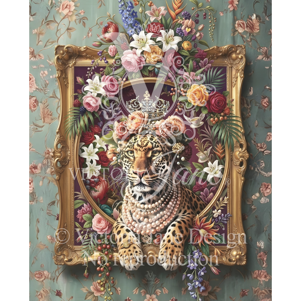 Duchess Wildflower Framed Art watermarked