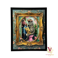 Miss Blush & Briefings Framed Art