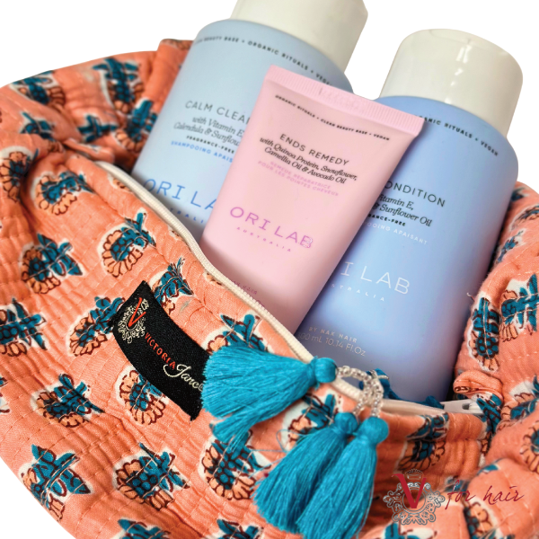 Peach Petal Ori Lab Calm Trio close up