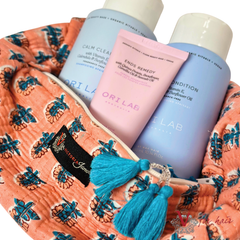 Peach Petal Ori Lab Calm Trio close up