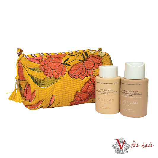 Mustard Flower Ori Lab Curl Travel Set