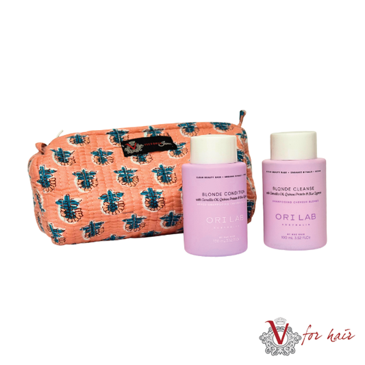 Peach Petal Ori Lab Blonde Travel Set