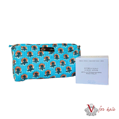 Blue Petal Flower Ori Lab Scalp and Body Scrub Pack box