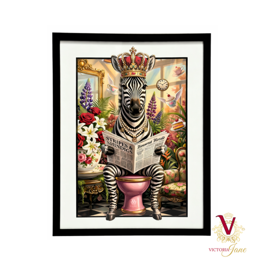 Sir Stripewell’s Private Affairs Framed Art