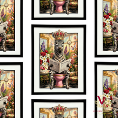 Sir Stripewell’s Private Affairs Framed Art repeated
