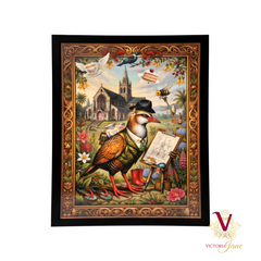 The Curious Scholar Framed Art