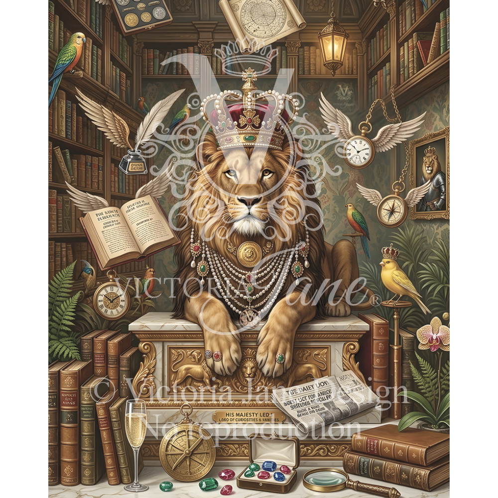 The Crimson King of Literature watermarked