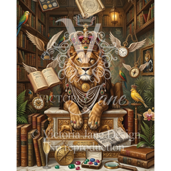 The Crimson King of Literature watermarked