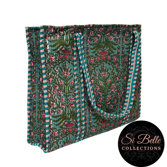 Liberty Print Designer Carry All Tote Bag