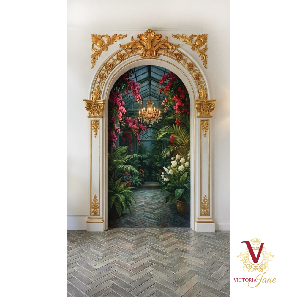 White Arch at Le Jardin d’Orangerie Mural