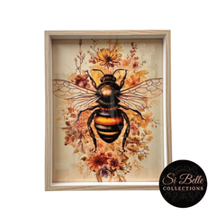 Autumn Bee Framed Art