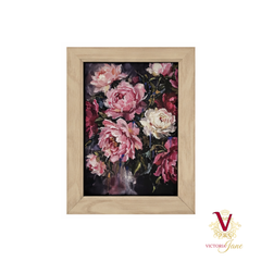 Bloom Gift Card Set pink white watercolour
