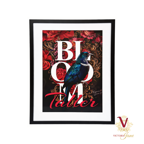 Bloom Taller Framed Art victoria jane