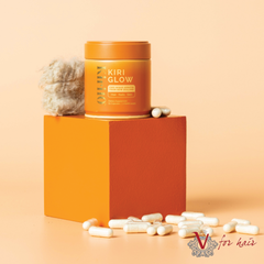 Kiri10 – Glow Keratin Capsules – 60 capsules on stand
