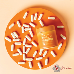 Kiri10 – Glow Keratin Capsules – 60 capsules capsule scattered