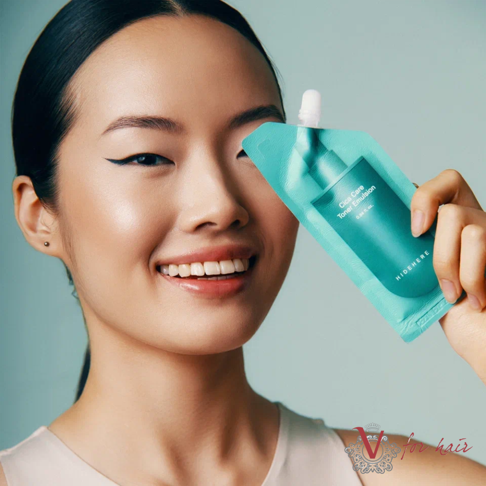 HIDEHERE - Cica Care Toner Emulsion - 25ml lifestyle model