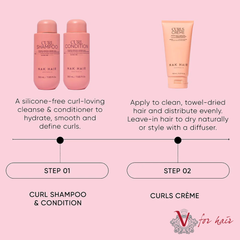 NAK - Curl Shampoo - 350ml routine