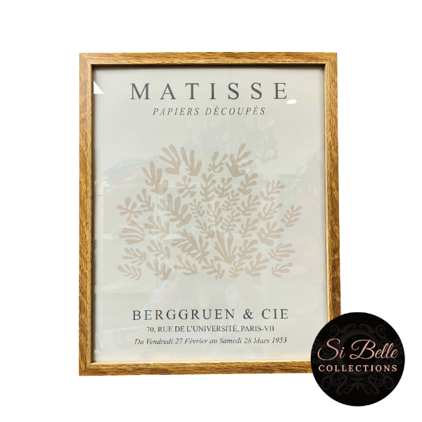 si belle collections Matisse Essence Framed Art