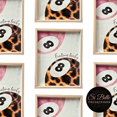 Feeling Lucky Framed Art repeated