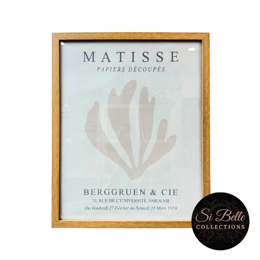 si belle collections Matisse Flow Framed Art