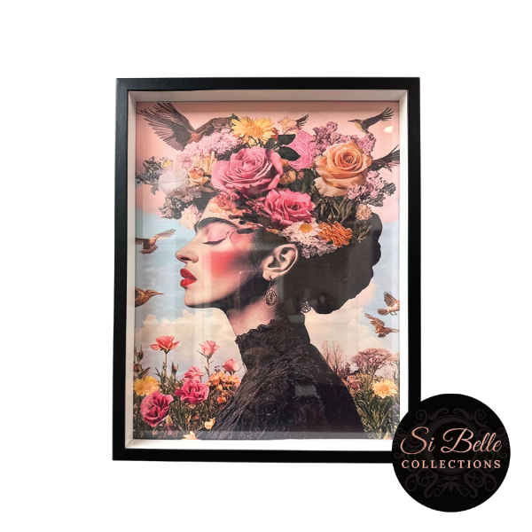 Frida Khalo Birdsong Box Framed Art