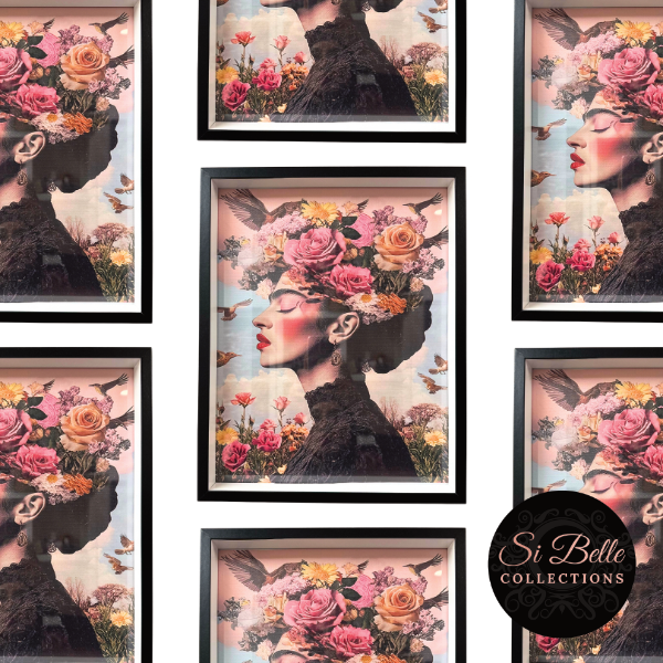 Frida Khalo Birdsong Box Framed Art repeated