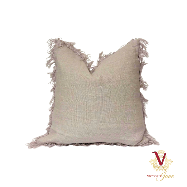 Natural Linen Cushion Cover chopped