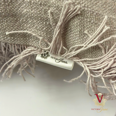 Natural Linen Cushion Cover tag