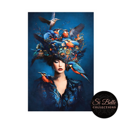 Hummingbird Crown Art Print