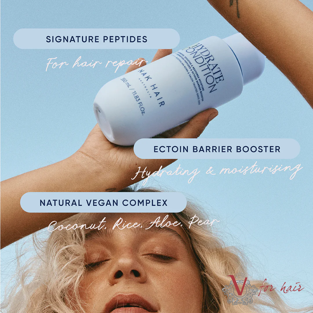 NAK - Hydrate Conditioner - 2 Sizes Available benefits