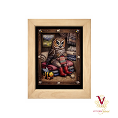 Kiwiana Gift Card Set owl knitting