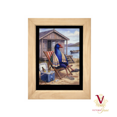 Kiwiana Gift Card Set pukeko deck chair