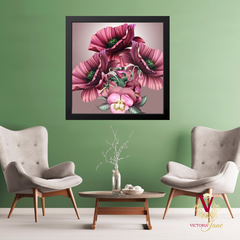 Victoria Jane Leopard Luxe Wall Art brightening up living area
