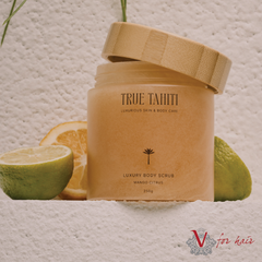 True Tahiti - Mango Citrus Body Scrub - 250g with lemon and limes