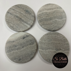 si belle collections Marble Coaster - Set of 4