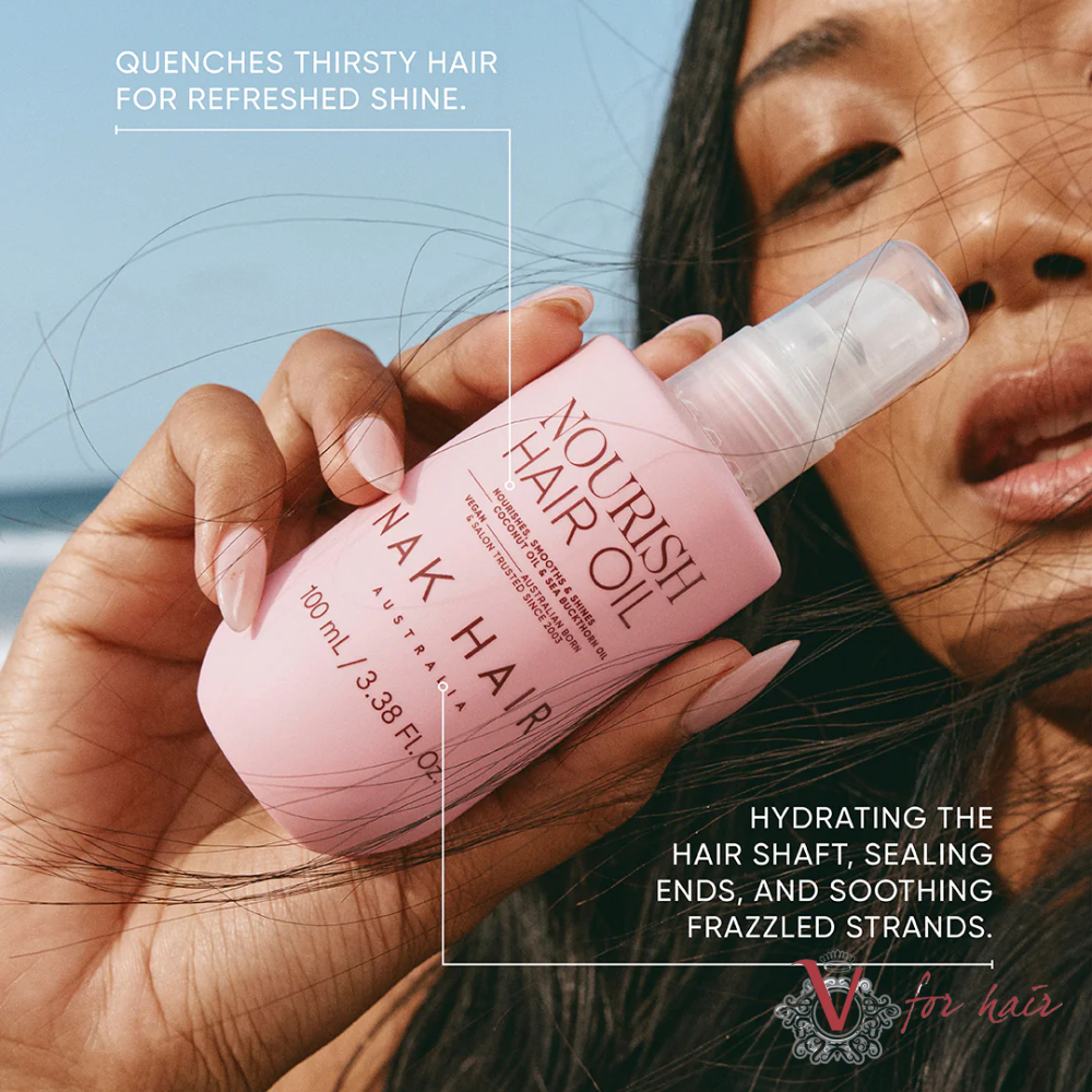 NAK - Nourish Hair Oil - 100ml thirsty hair