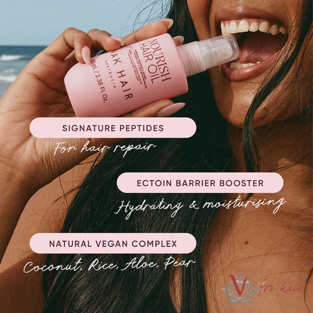 NAK - Nourish Hair Oil - 100ml ingredients