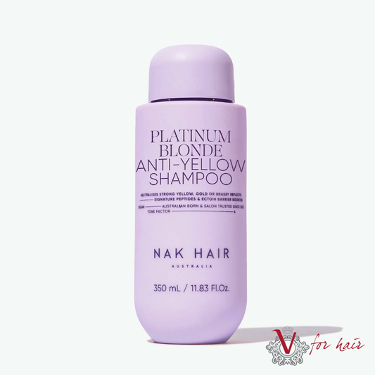 NAK - Platinum Blonde Anti-Yellow Shampoo - 2 Sizes Available