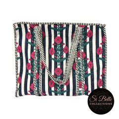 Poppy Designer Carry All Tote Bag front