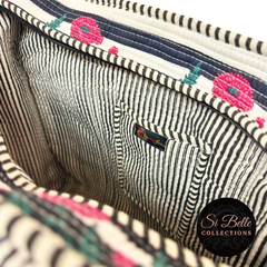 Poppy Designer Carry All Tote Bag inside