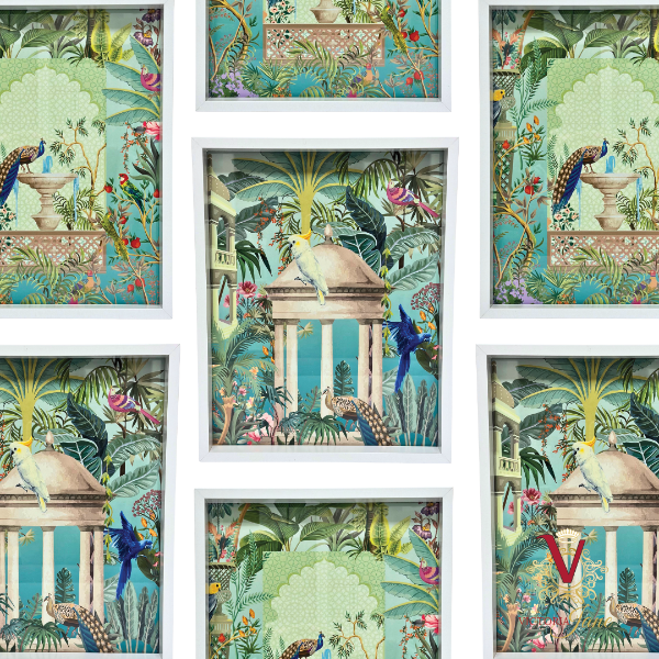 Regal Paradise Art Bundle repeated