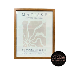 si belle collections Matisse Serenity Framed Art