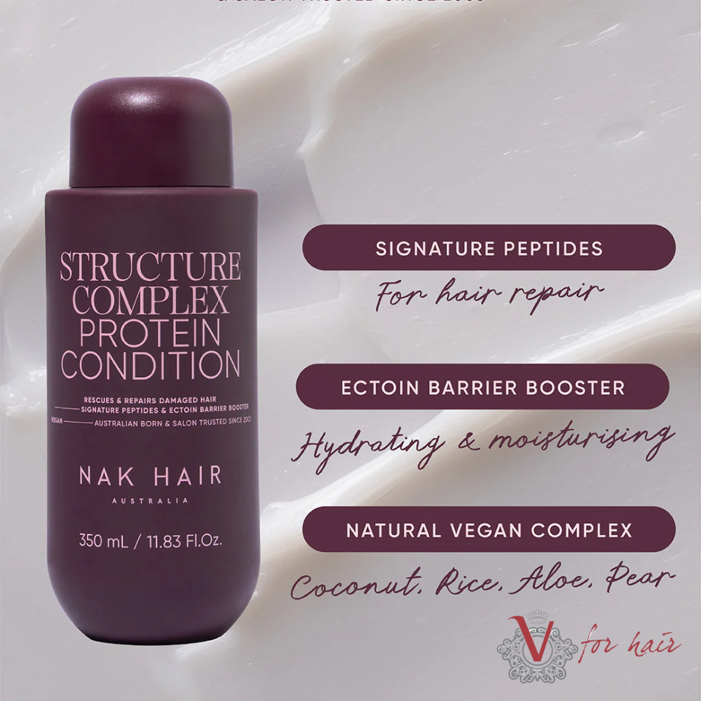 NAK - Structure Complex Protein Conditioner - 2 Sizes Available ingredients