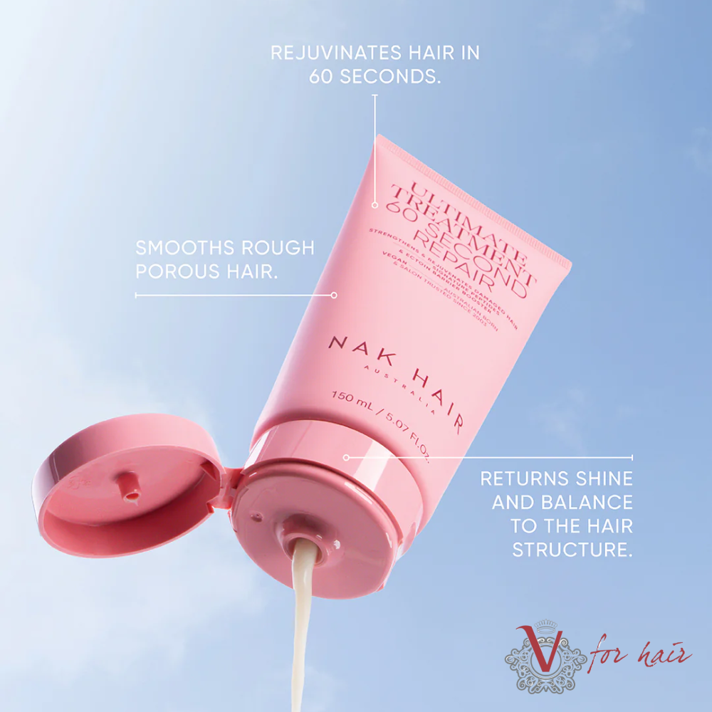 NAK - Ultimate Treatment 60 Second Repair - 150ml smooth and rejuvenate