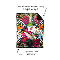 Lily Bird Sherpa Blanket