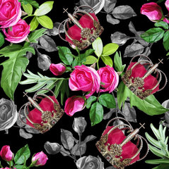 Victoria Jane Leopard Crown Mural