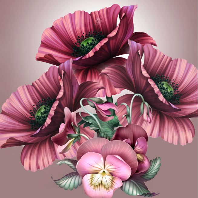 victoria jane Leopard Luxe Mural