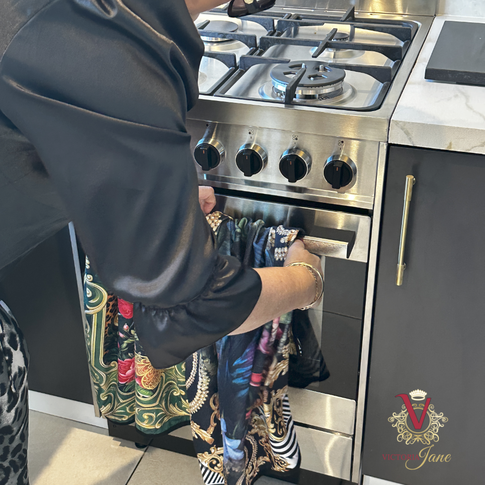 Multi Purpose Styling Cloth stove lifestyle