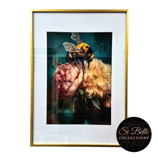 Bee True Framed Art