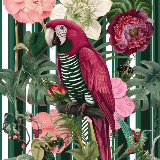 Côte d’Azure Plume Wallpaper detail